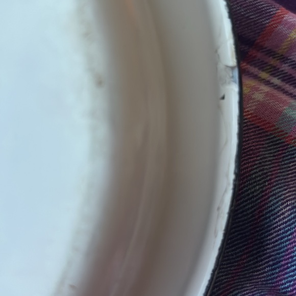 Antique Enamelware Child’s Plate Rare Darling Spring Decor Primitive Cou… - Picture 5 of 14